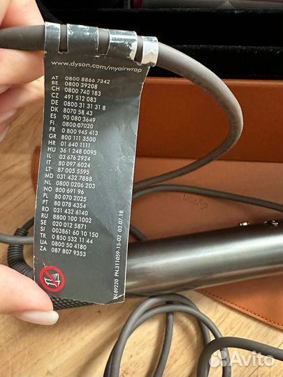 Стайлер оригинал dyson airwrap complete long