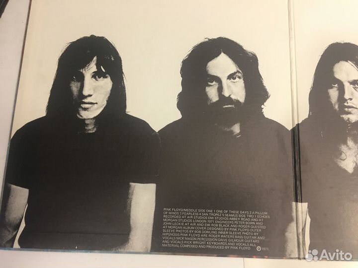 Pink floyd - middle виниловая пластинка