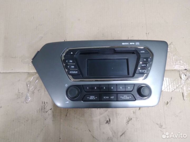 Магнитола штатная kia rio 3