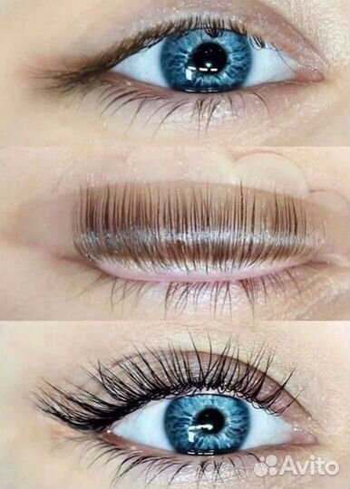 Ламинирование ресниц и бровей