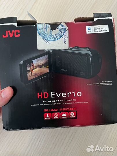 Видеокамера jvc everio gz-r15