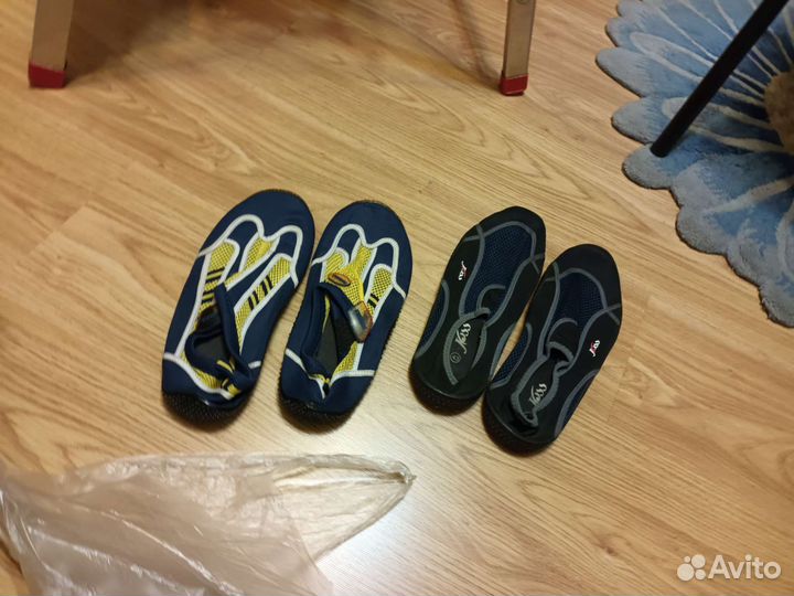 Тапочки для хождения по камням в море