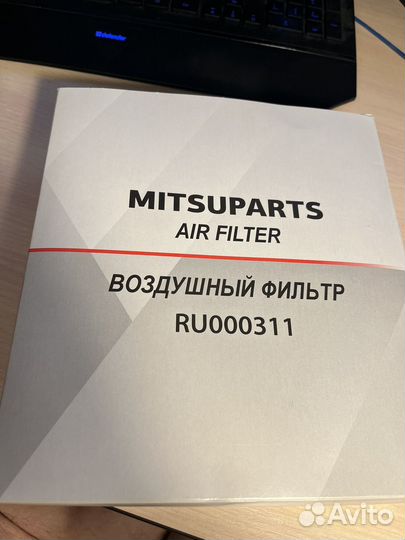 Воздушный фильтр mitsubishi RU000311