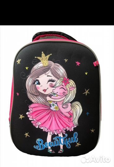 Рюкзак для девочки школьный, новый