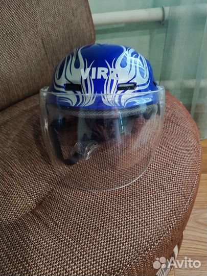 Мотошлем открытый