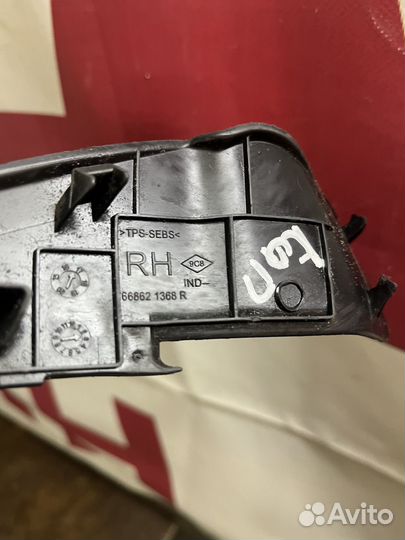 Рено каптюр накладка жабо