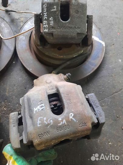 Комплект тормозов бмв е39 530D 540i