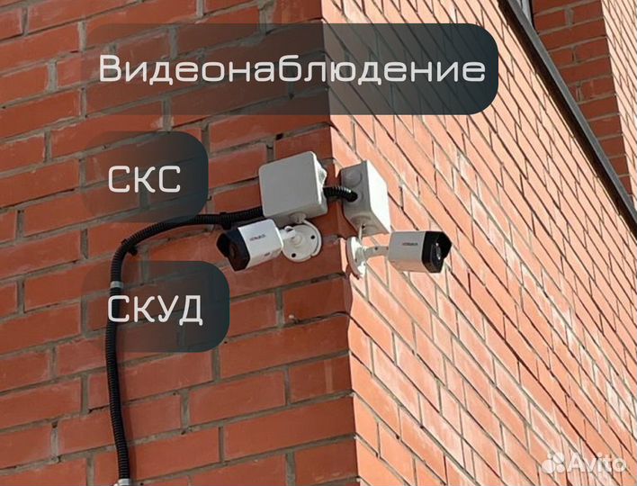 Система видеонаблюдения, скуд, опс, свн, скс