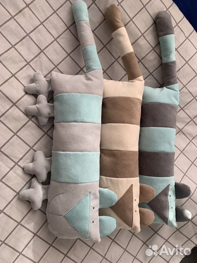 Декоративные подушки котики и песики