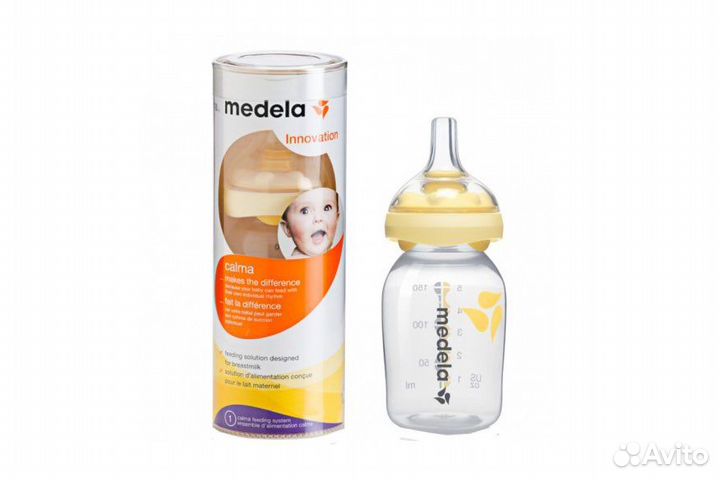 Соски бутылочные medela calma