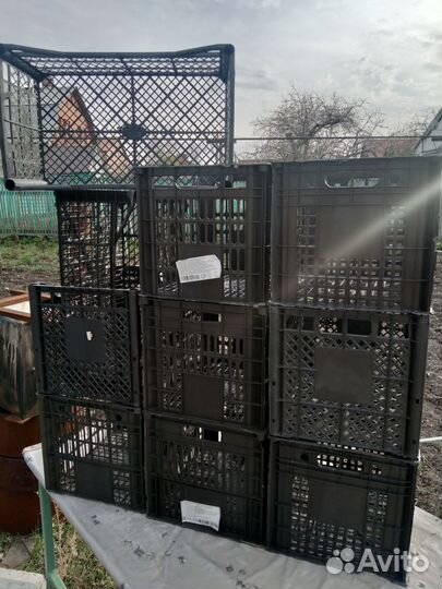 Пластиковые ящики