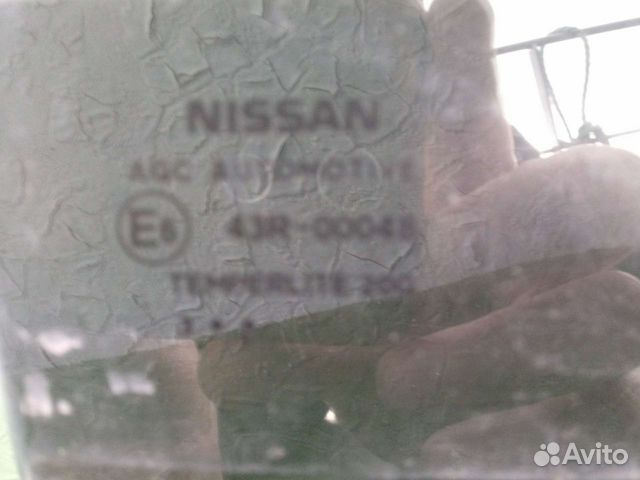 Стекла правых дверей Nissan x trail t31