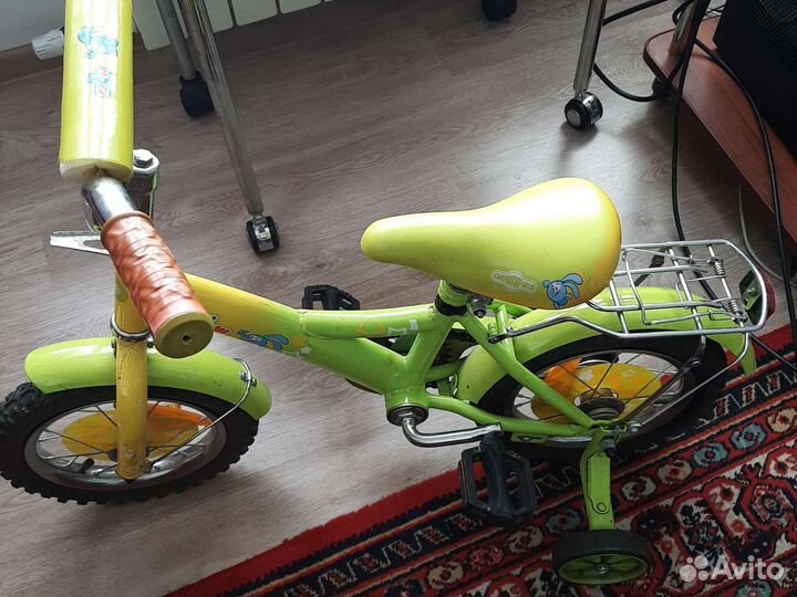 Трехколесный велосипед крош бу