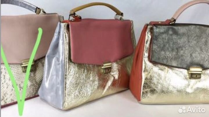 Сумка натуральная кожа италия