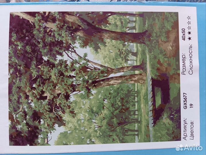 Картина по номерам 40х50