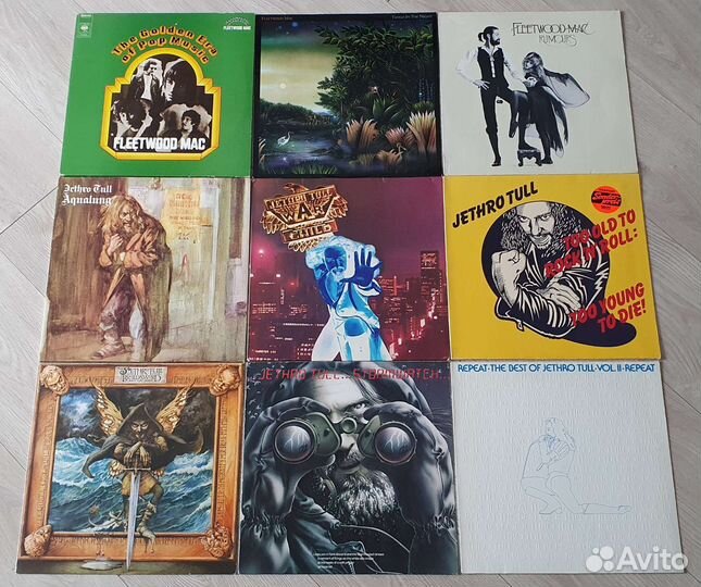 Fleetwood Mac, Jethro Tull, Vinyl LP