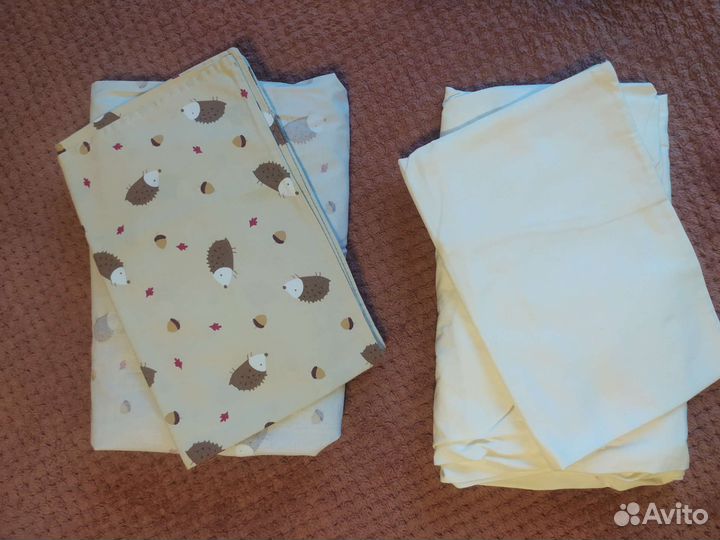 Бортики в кроватку, постельное белье