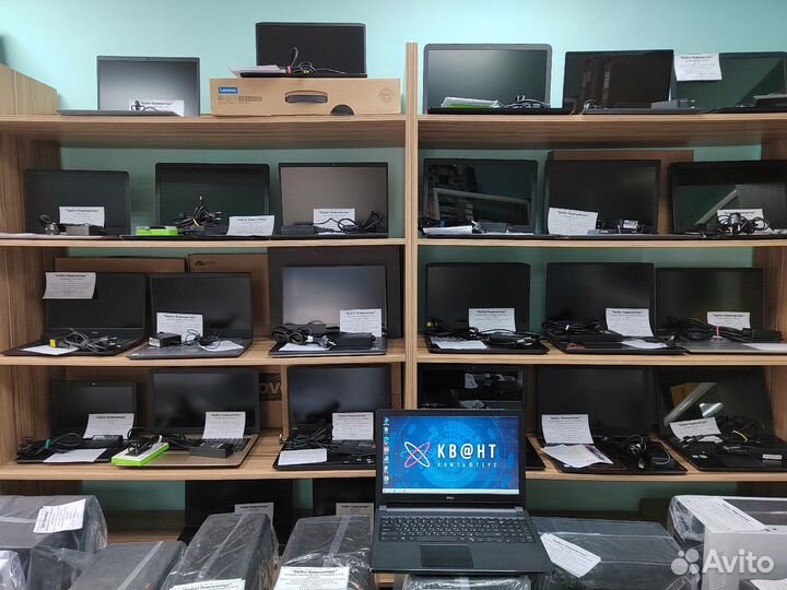 Мощный 4-х ядерный ноутбук Dell с видеокартой