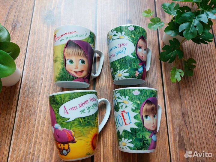 Кружка Маша и медведь