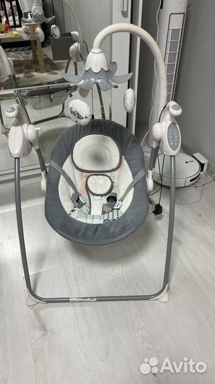 Детские электронные качели