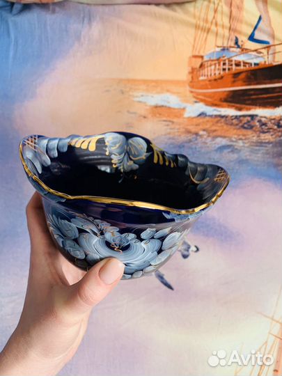 Салатница Гжель