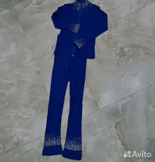 Костюм для фигурного катания размер 134/140