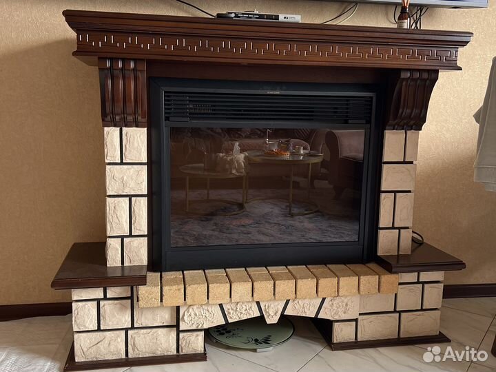 Камин электрический с порталом бу