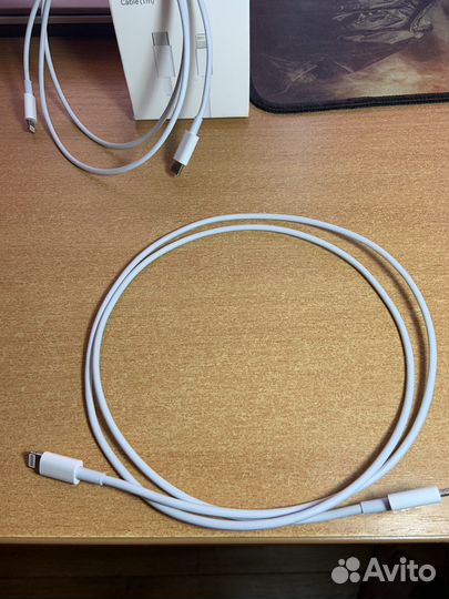 Кабель зарядное iPhone USB-C Lightning