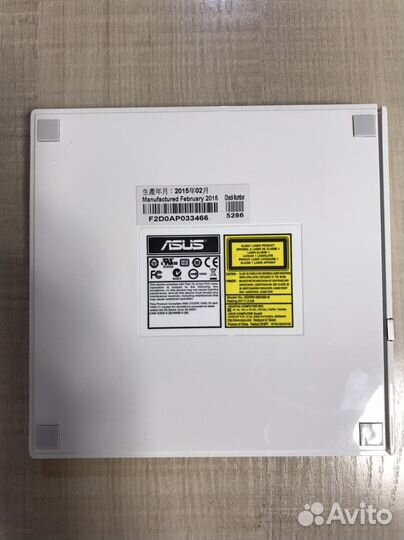 Оптический привод DVD-RW asus sdrw-08D2S-U Белый