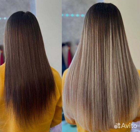 Наращивание био и натуральных волос