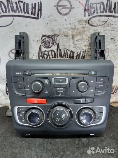 Блок управления климат-контролем Citroen C4 B7