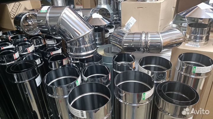 Дымоход труба сэндвич нержавейка