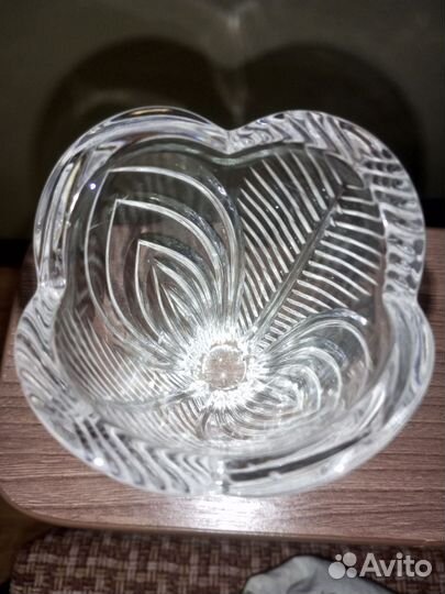 Ваза хрустальная СССР 12 см