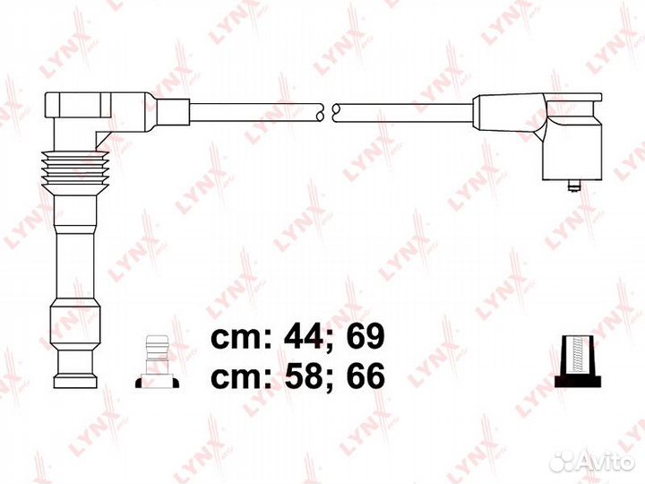 Провода в/в opel C16SEL/X16XEL/X22SE/Y22SE spe8