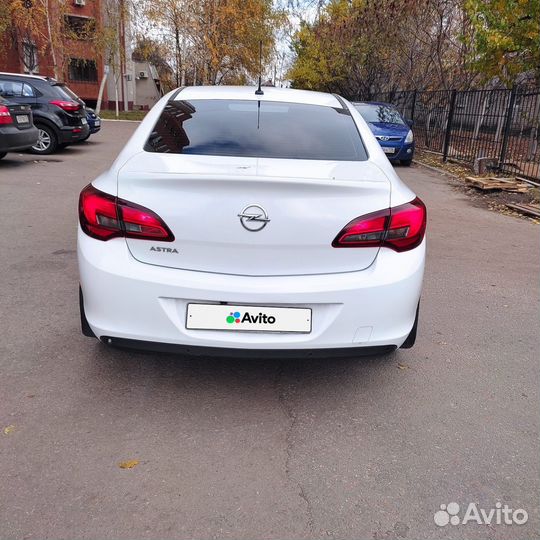 Opel Astra 1.6 AT, 2013, 262 000 км