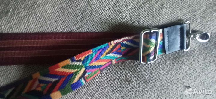 Ремни для сумки, плотная стропа+натуральная кожа