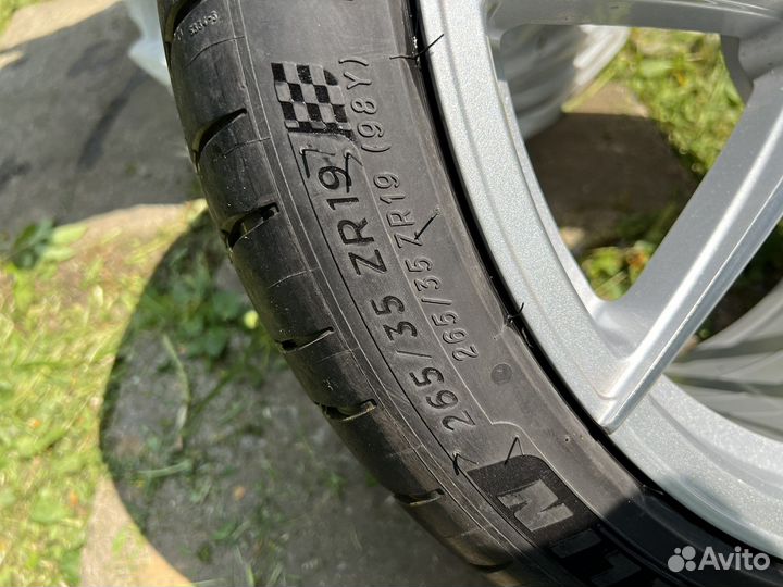 Разноширокие диски с резиной мишлен r19 летние