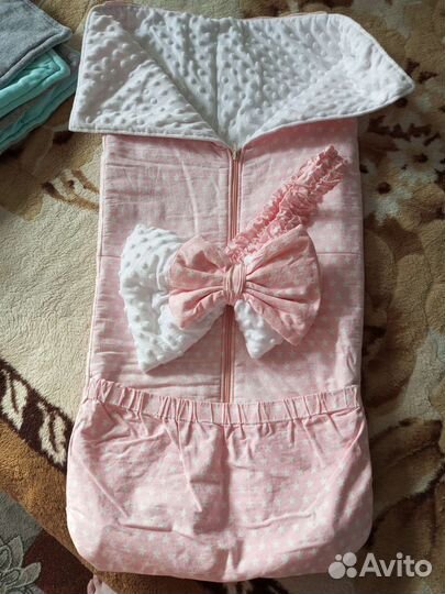 Конверт на выписку для девочки