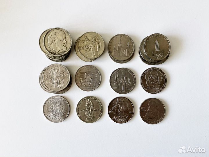 Юбилейные рубли СССР