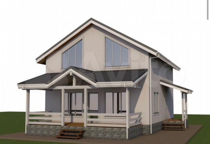 Дом 152 м² на участке 10 сот.