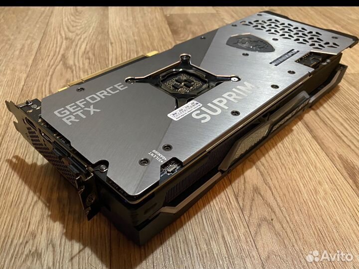 Видеокарта rtx 3070ti msi suprim x