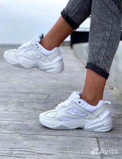 Кроссовки белые Nike M2K Tekno