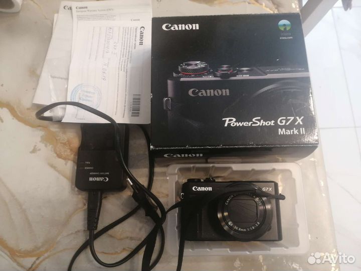 Canon g7x mark ii
