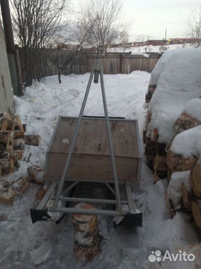 Сани для снегохода бу