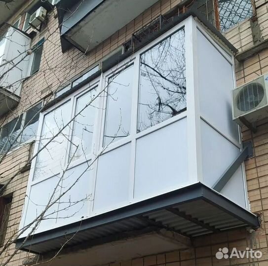 Балкон пвх под ключ