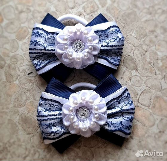 Галстуки и резиночки для школы