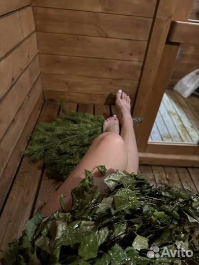 Баня с купелью на дровах