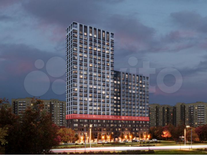 2-к. квартира, 52 м², 24/24 эт.