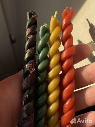 Свечи скрутки