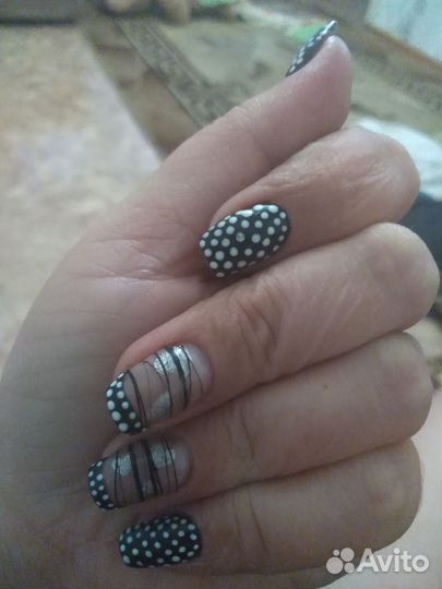 Наращивание ногтей на дому
